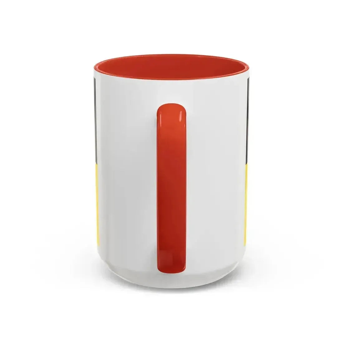 Flag of Mainz Bingen Germany - Accent Coffee Mug - Go Mug Yourself