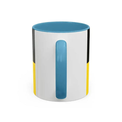 Flag of Mainz Bingen Germany - Accent Coffee Mug - Go Mug Yourself