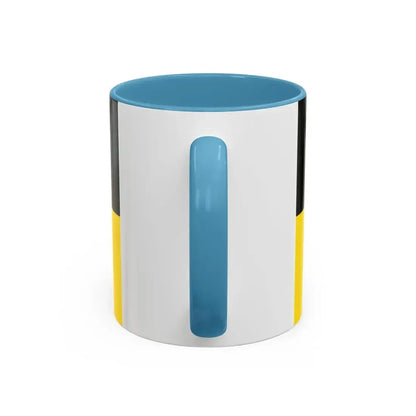 Flag of Mainz Bingen Germany - Accent Coffee Mug - Go Mug Yourself
