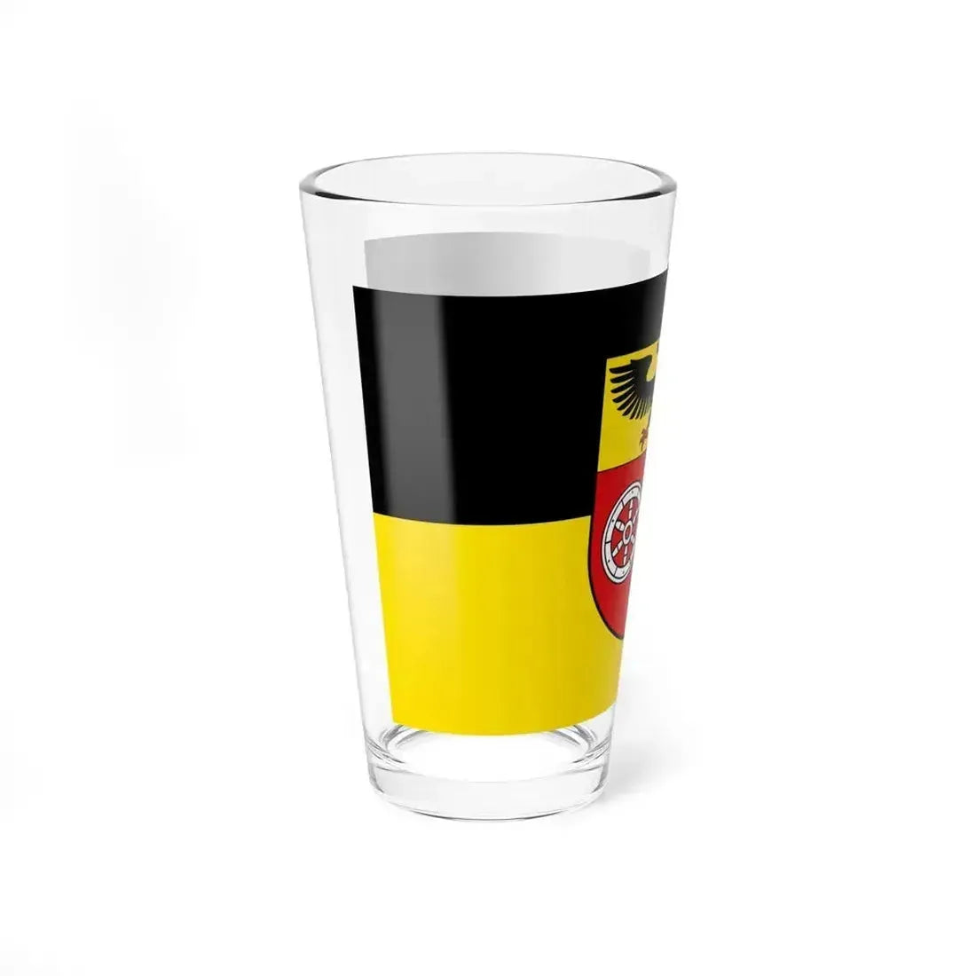 Flag of Mainz Bingen Germany - Pint Glass 16oz - Go Mug Yourself
