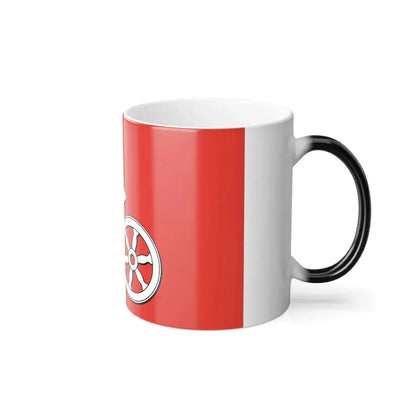 Flag of Mainz Germany - Color Changing Coffee Mug - Go Mug Yourself