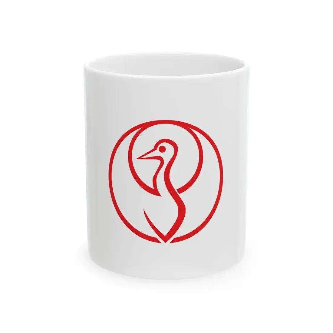 Flag of Maizuru Kyoto 1897-1943 (Japan) White Coffee Mug 11oz - Go Mug Yourself