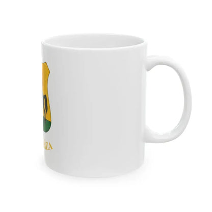 Flag of Majoshaza (Hungary) White Coffee Mug - Go Mug Yourself
