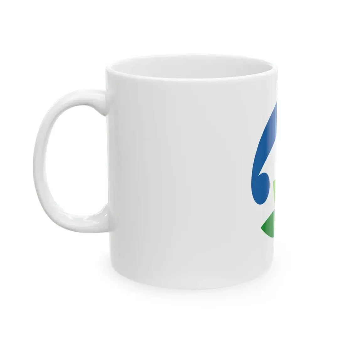 Flag of Makinohara Shizuoka (Japan) White Coffee Mug - Go Mug Yourself