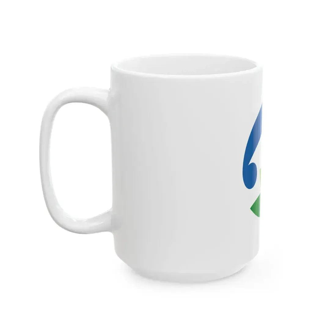 Flag of Makinohara Shizuoka (Japan) White Coffee Mug - Go Mug Yourself