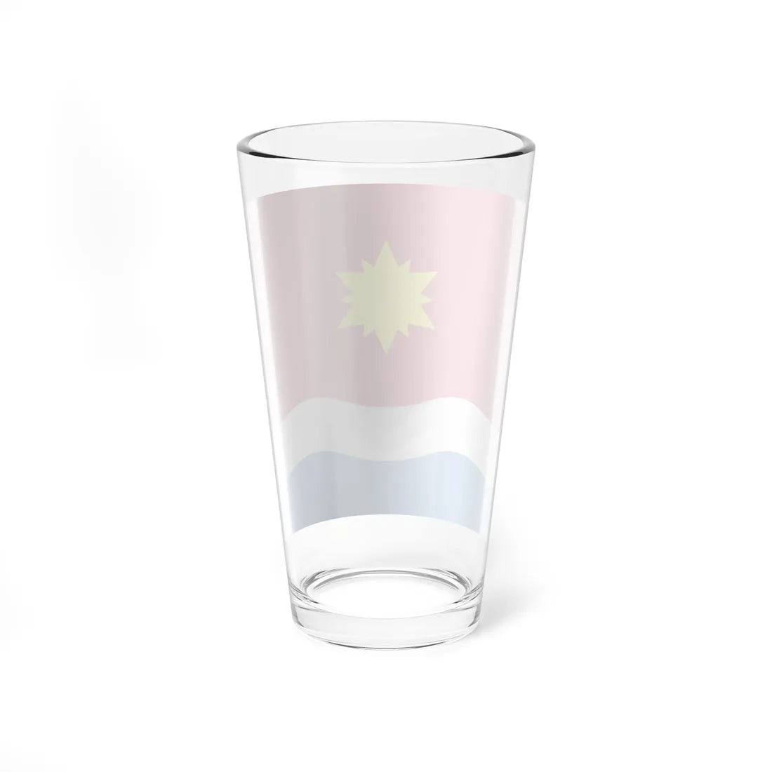 Flag of Mala Vyska (Ukraine) Pint Glass 16oz - Go Mug Yourself