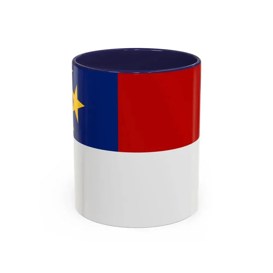 Flag of Malacca Malaysia - Accent Coffee Mug 11oz Navy - Go Mug Yourself