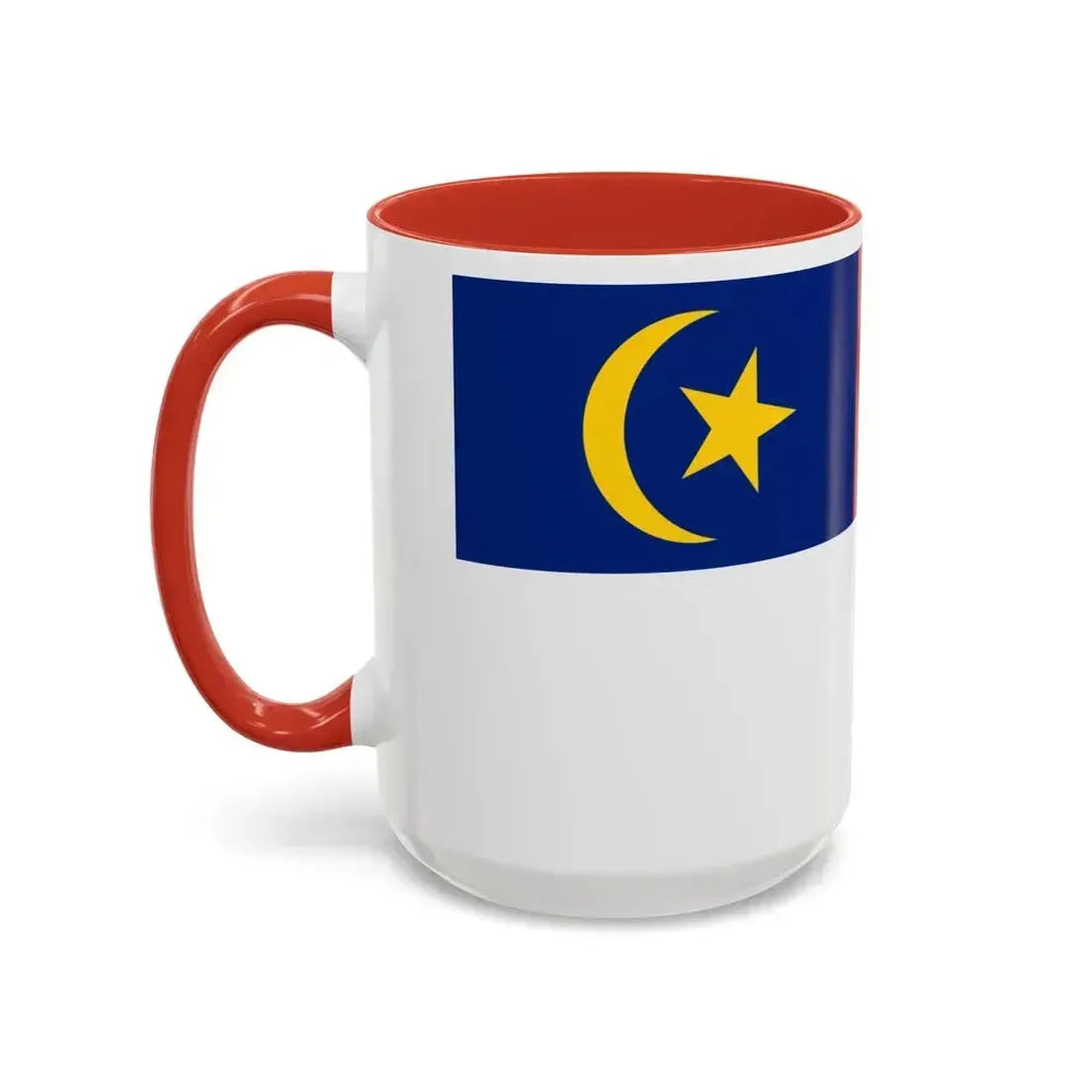 Flag of Malacca Malaysia - Accent Coffee Mug - Go Mug Yourself