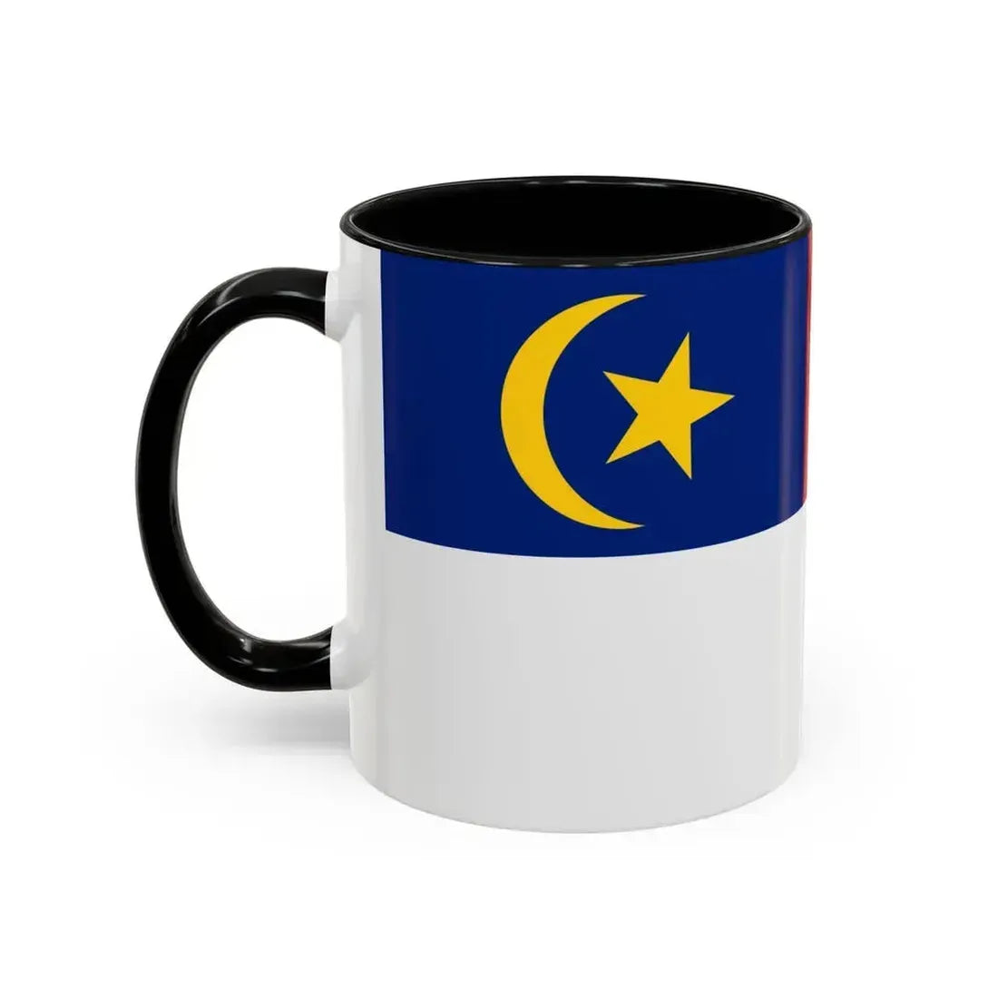 Flag of Malacca Malaysia - Accent Coffee Mug - Go Mug Yourself
