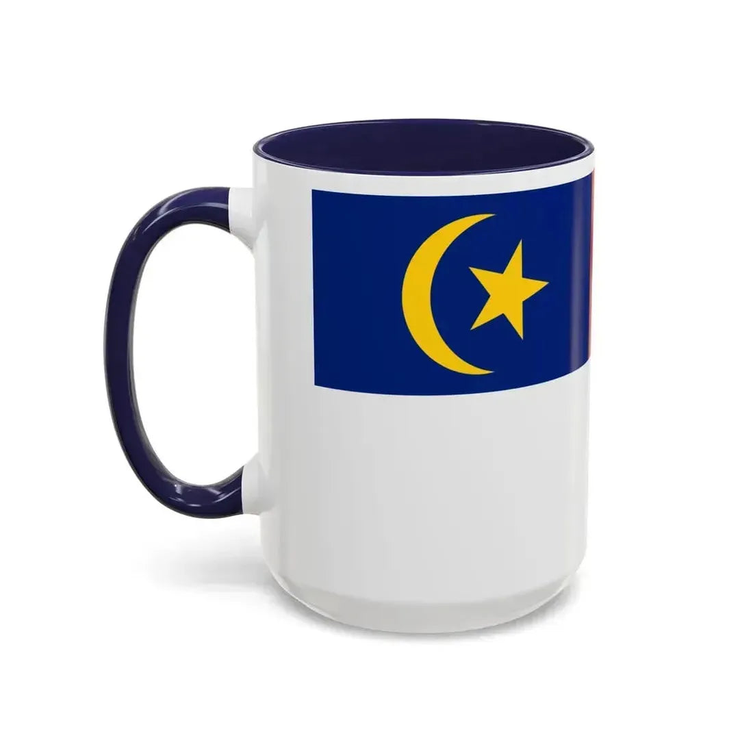 Flag of Malacca Malaysia - Accent Coffee Mug - Go Mug Yourself
