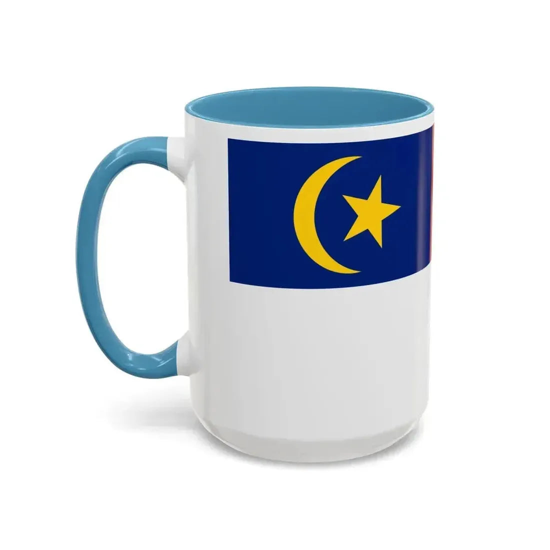 Flag of Malacca Malaysia - Accent Coffee Mug - Go Mug Yourself