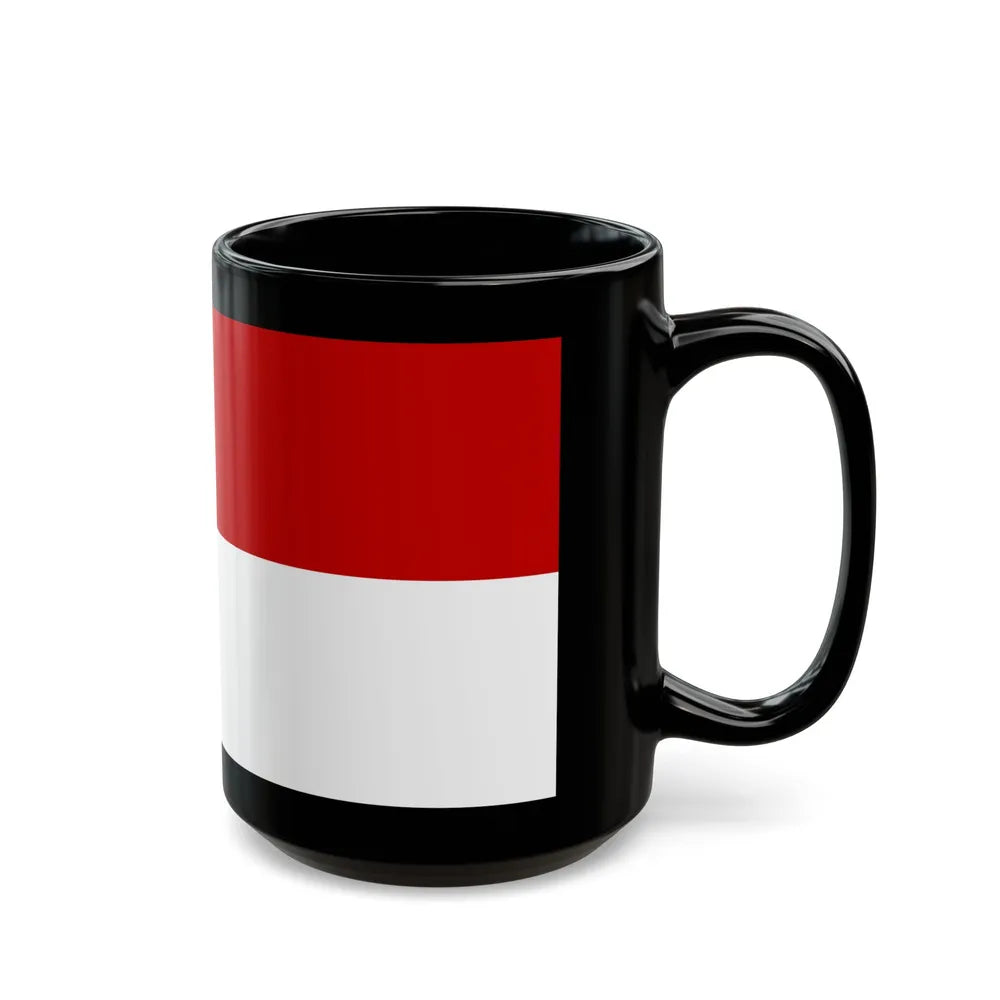 Flag of Malacca Malaysia - Black Coffee Mug-Go Mug Yourself