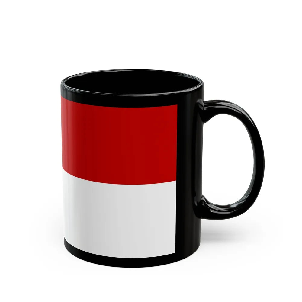 Flag of Malacca Malaysia - Black Coffee Mug-Go Mug Yourself