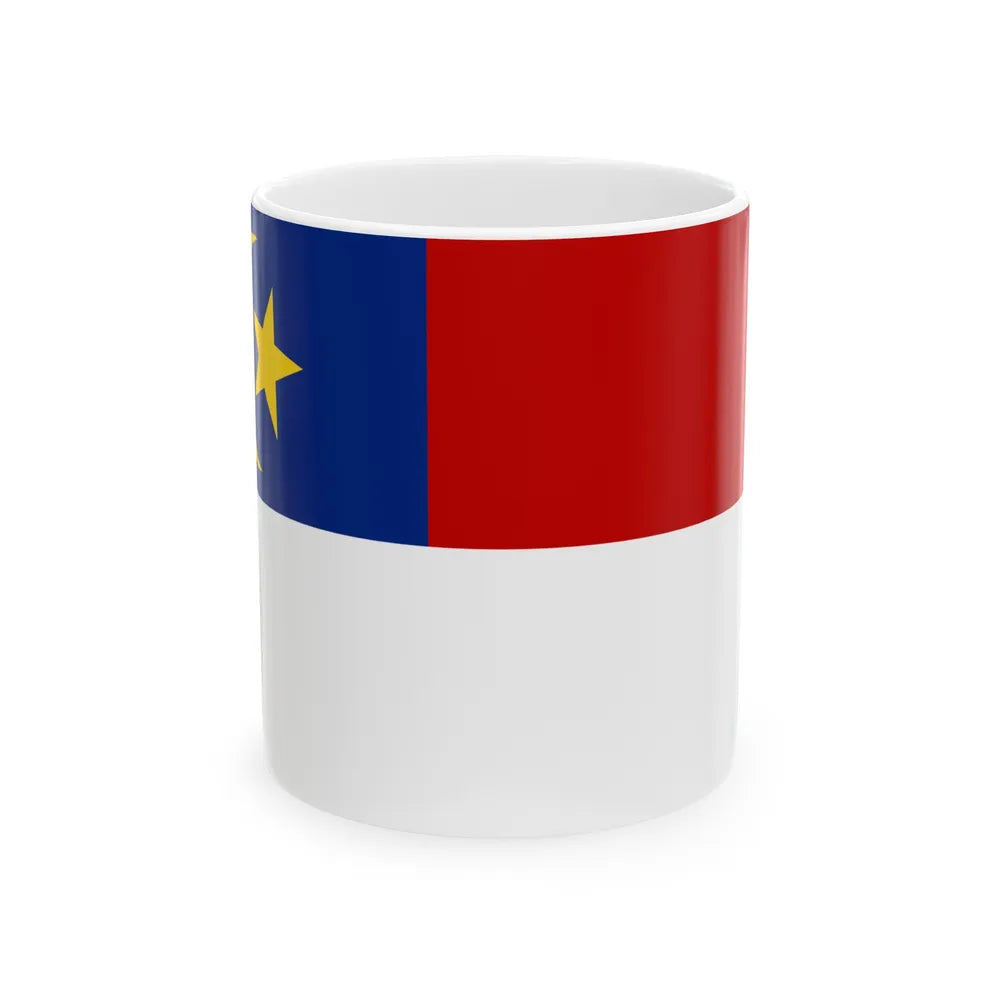 Flag of Malacca Malaysia - White Coffee Mug-11oz-Go Mug Yourself