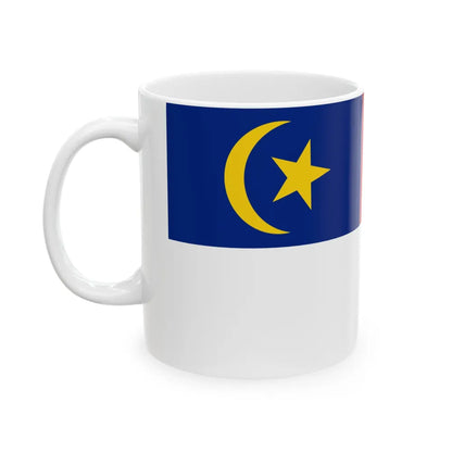 Flag of Malacca Malaysia - White Coffee Mug-Go Mug Yourself