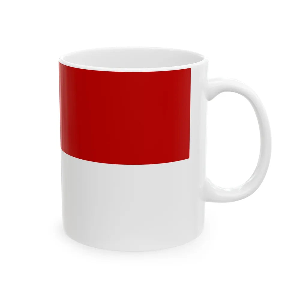 Flag of Malacca Malaysia - White Coffee Mug-Go Mug Yourself