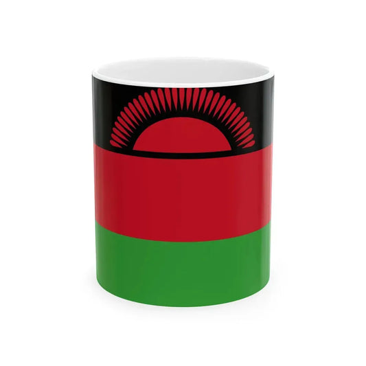 Flag of Malawi 1964-2010 (Malawi) White Coffee Mug 11oz - Go Mug Yourself