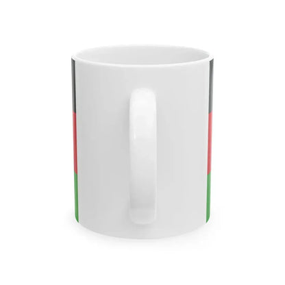 Flag of Malawi 1964-2010 (Malawi) White Coffee Mug - Go Mug Yourself