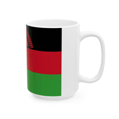 Flag of Malawi 1964-2010 (Malawi) White Coffee Mug - Go Mug Yourself