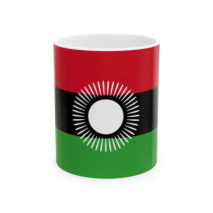 Flag of Malawi 2010-2012 (Malawi) White Coffee Mug 11oz - Go Mug Yourself