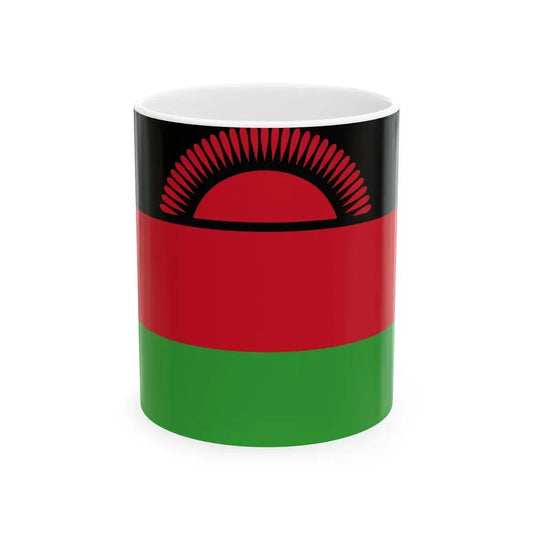 Flag of Malawi (Malawi) White Coffee Mug 11oz - Go Mug Yourself