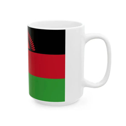 Flag of Malawi (Malawi) White Coffee Mug - Go Mug Yourself