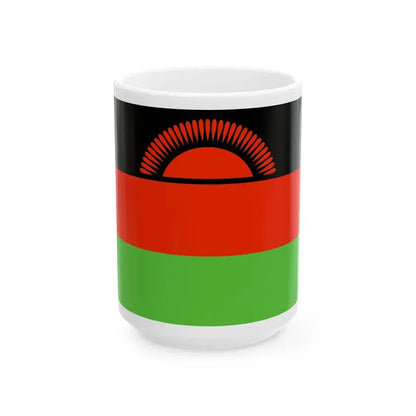 Flag of Malawi WFB 2000 (Malawi) White Coffee Mug 15oz - Go Mug Yourself