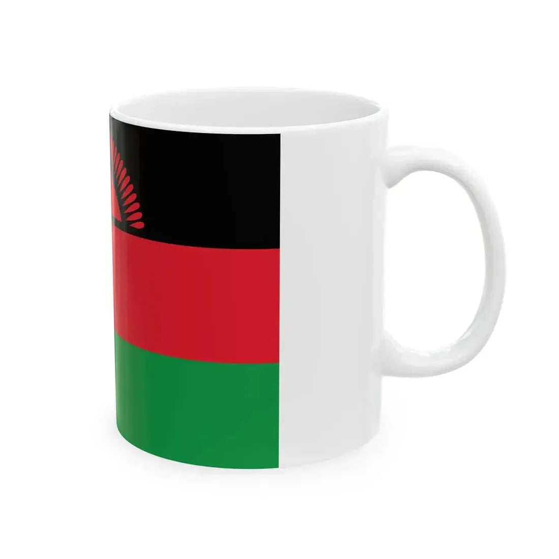 Flag of Malawi WFB 2009 (Malawi) White Coffee Mug - Go Mug Yourself
