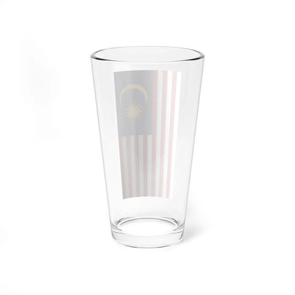Flag of Malaysia vertical (Malaysia) Pint Glass 16oz - Go Mug Yourself
