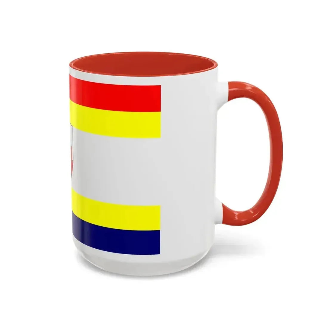 Flag of Malbork Poland - Accent Coffee Mug - Go Mug Yourself
