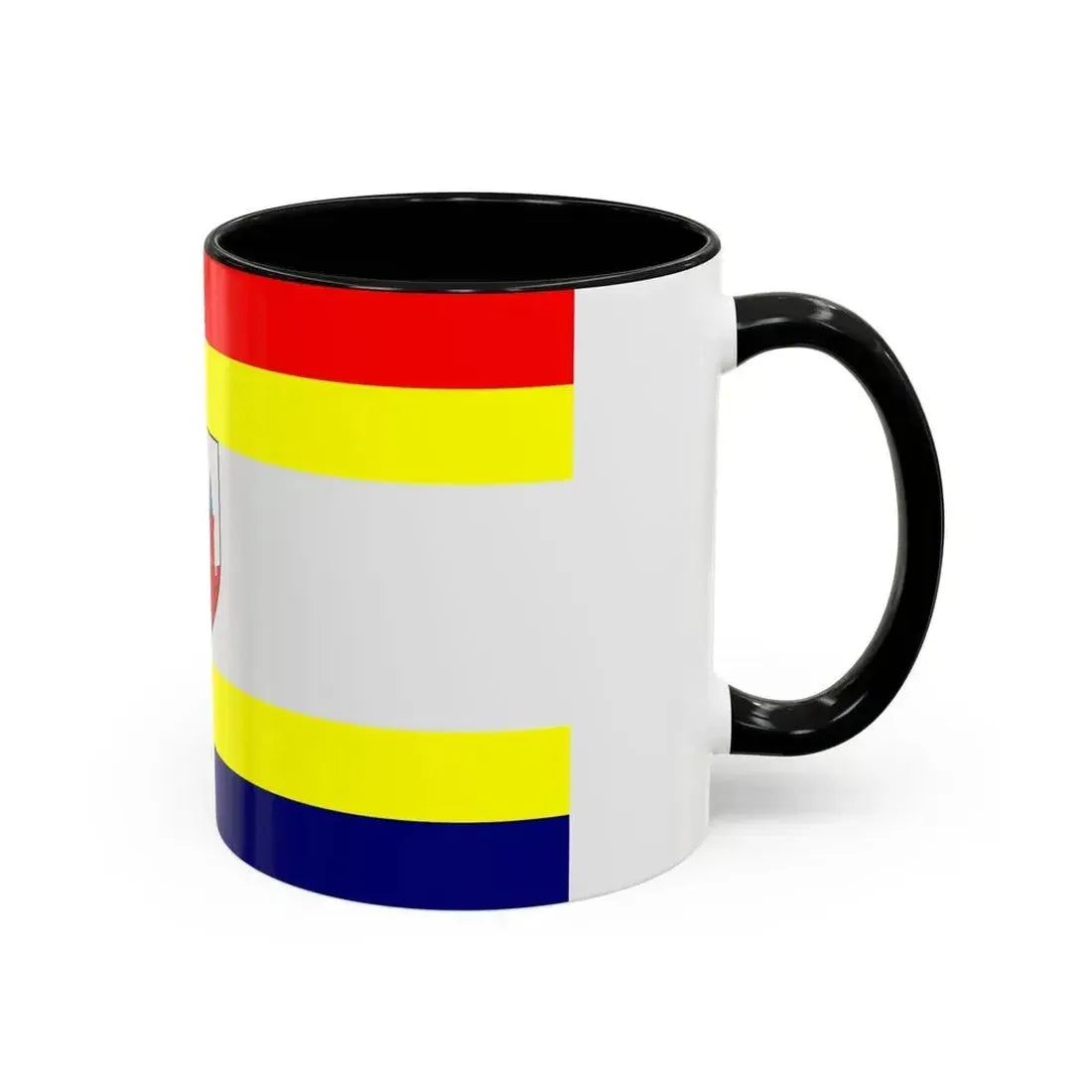 Flag of Malbork Poland - Accent Coffee Mug - Go Mug Yourself