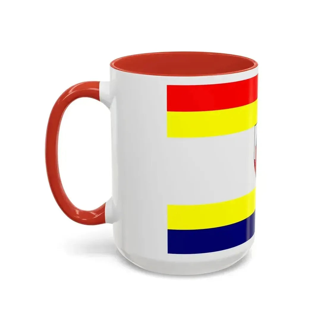 Flag of Malbork Poland - Accent Coffee Mug - Go Mug Yourself