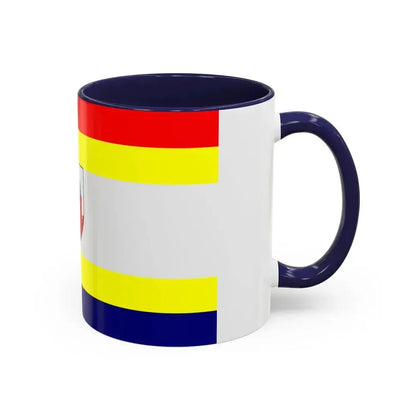 Flag of Malbork Poland - Accent Coffee Mug - Go Mug Yourself