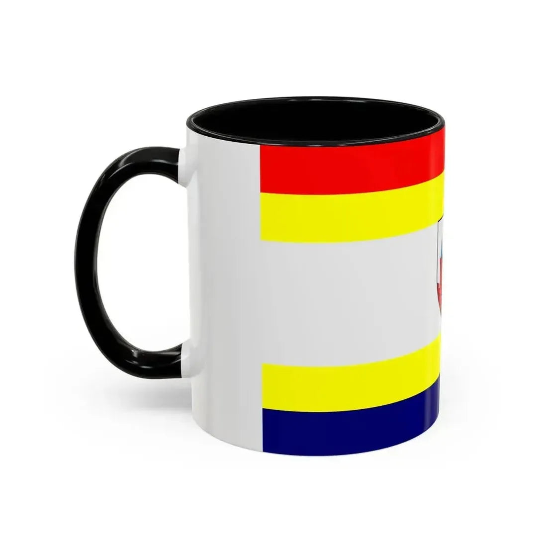Flag of Malbork Poland - Accent Coffee Mug - Go Mug Yourself