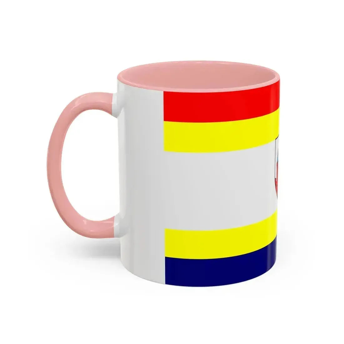 Flag of Malbork Poland - Accent Coffee Mug - Go Mug Yourself