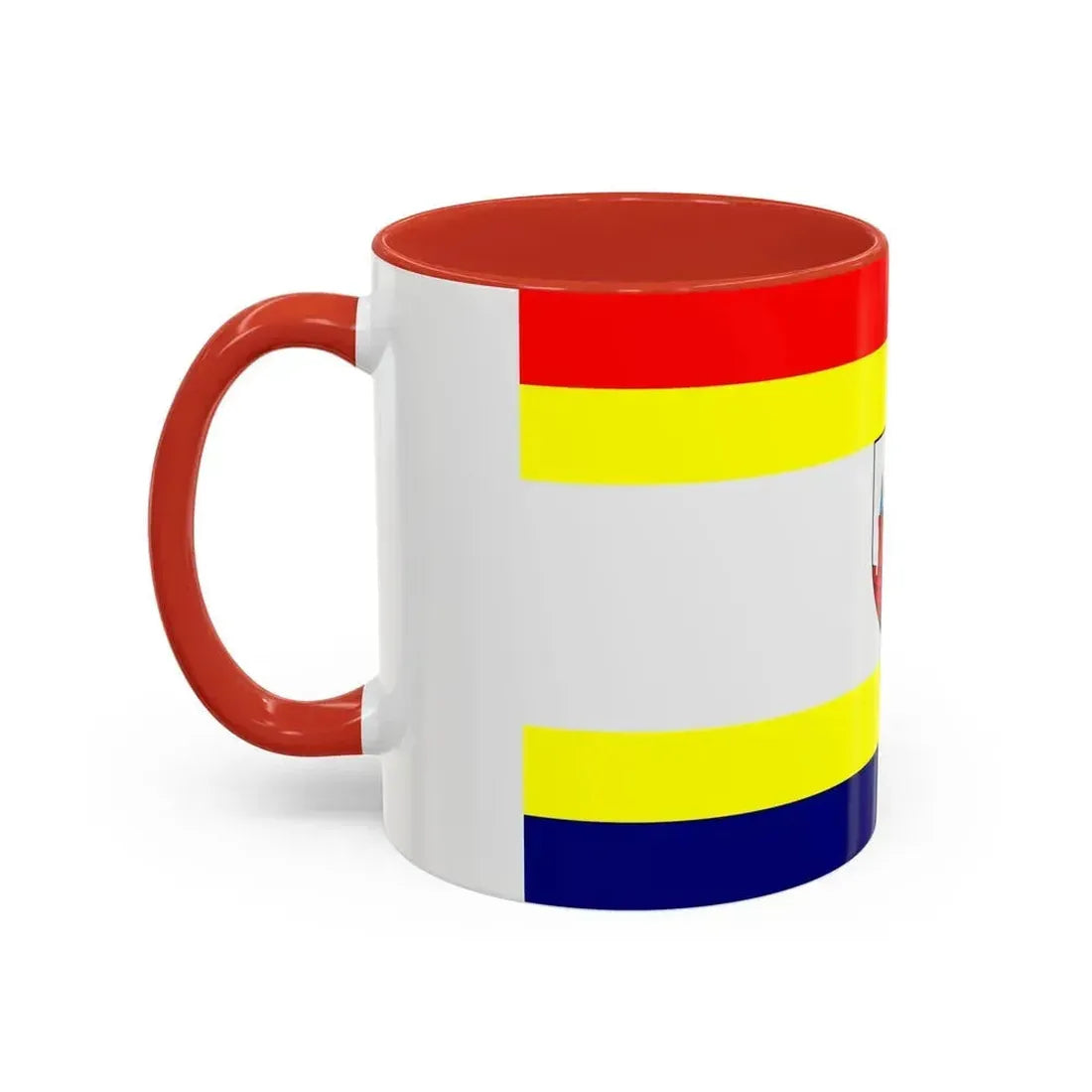 Flag of Malbork Poland - Accent Coffee Mug - Go Mug Yourself