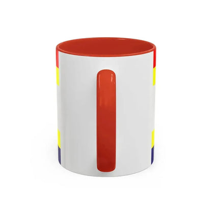 Flag of Malbork Poland - Accent Coffee Mug - Go Mug Yourself