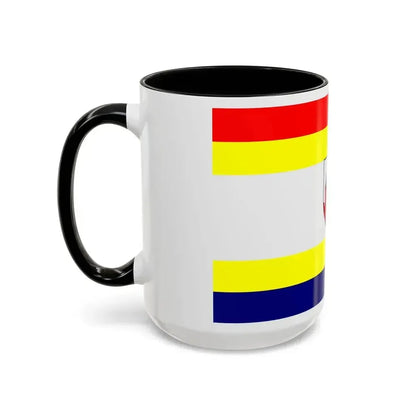 Flag of Malbork Poland - Accent Coffee Mug - Go Mug Yourself