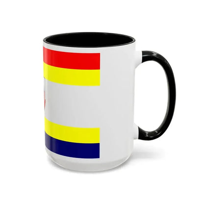 Flag of Malbork Poland - Accent Coffee Mug - Go Mug Yourself