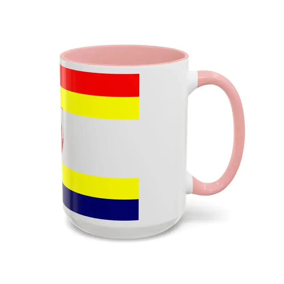 Flag of Malbork Poland - Accent Coffee Mug - Go Mug Yourself
