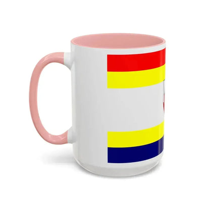 Flag of Malbork Poland - Accent Coffee Mug - Go Mug Yourself