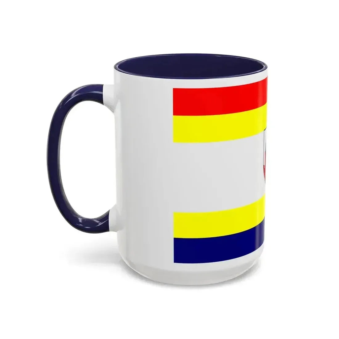 Flag of Malbork Poland - Accent Coffee Mug - Go Mug Yourself
