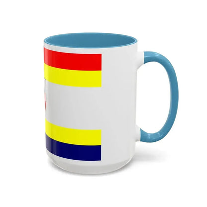 Flag of Malbork Poland - Accent Coffee Mug - Go Mug Yourself