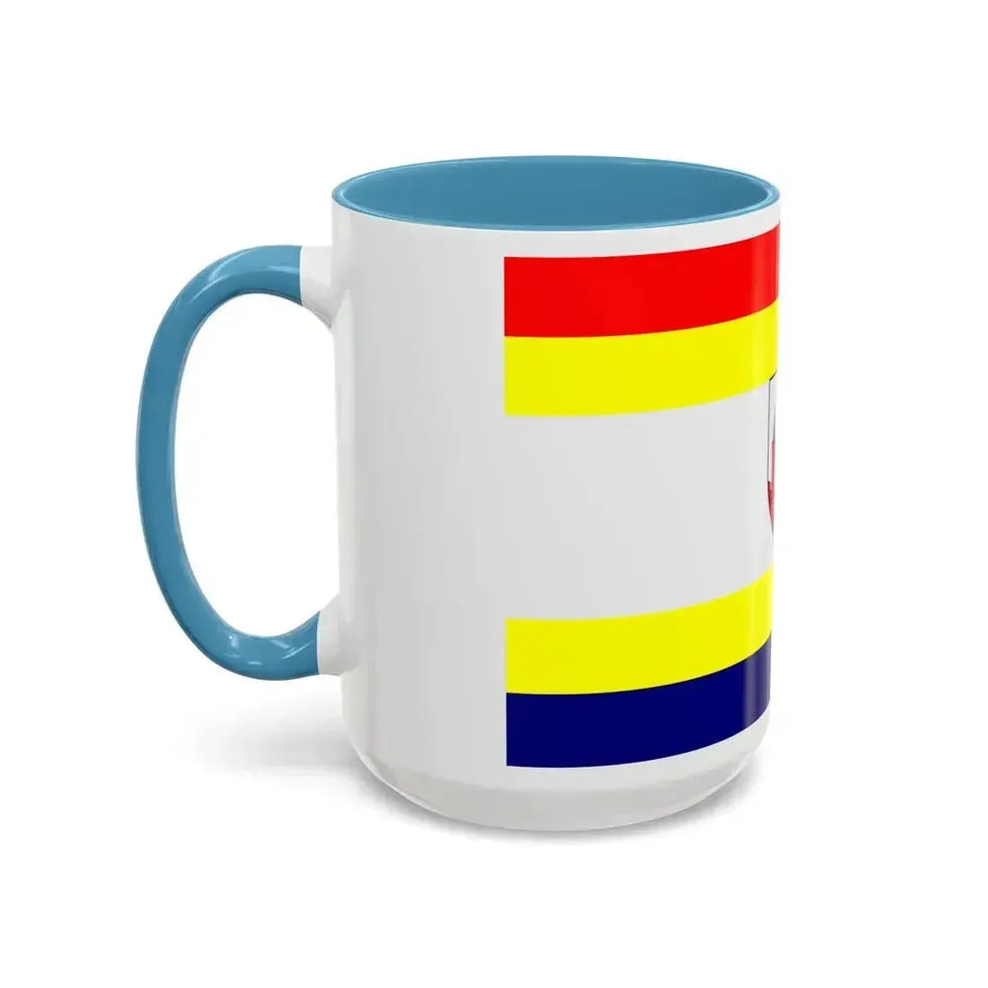 Flag of Malbork Poland - Accent Coffee Mug - Go Mug Yourself