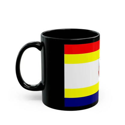 Flag of Malbork Poland - Black Coffee Mug - Go Mug Yourself