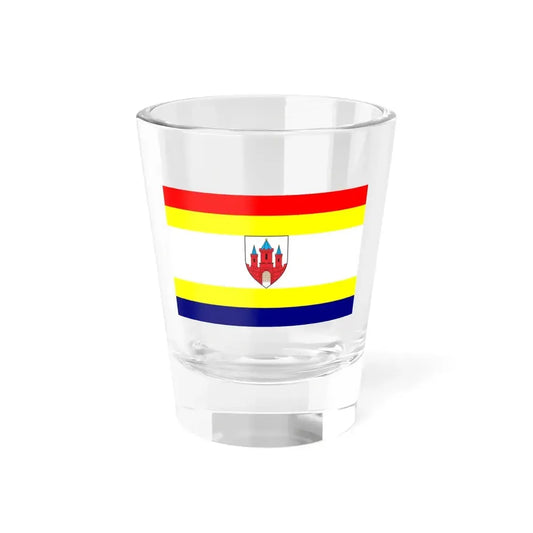 Flag of Malbork Poland - Shot Glass 1.5oz 1.5oz - Go Mug Yourself