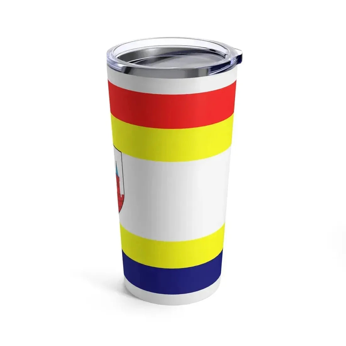 Flag of Malbork Poland - Tumbler 20oz - Go Mug Yourself