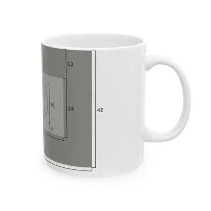 Flag of Maldives construction sheet (Maldives) White Coffee Mug - Go Mug Yourself
