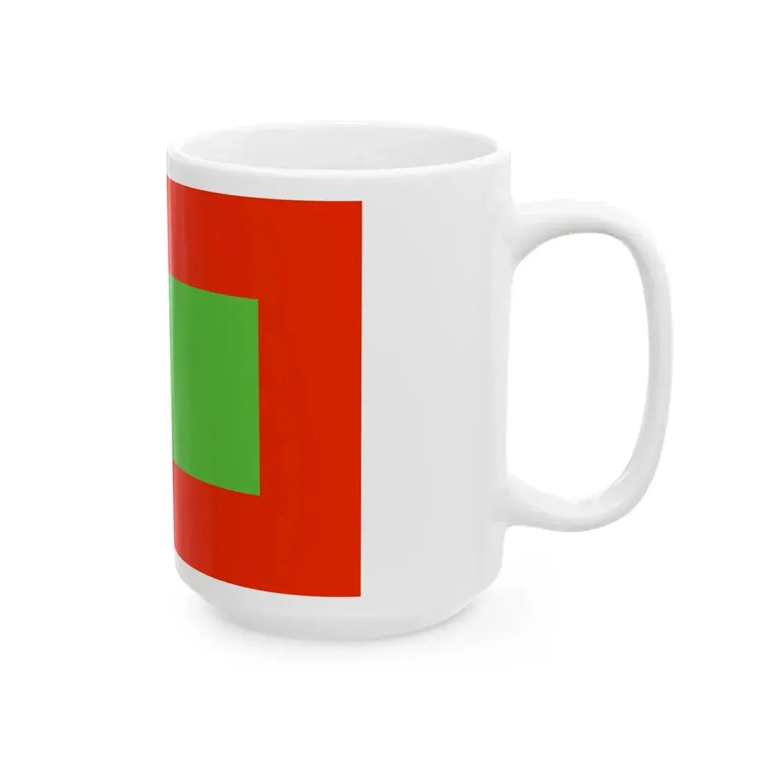 Flag of Maldives WFB 2000 (Maldives) White Coffee Mug - Go Mug Yourself