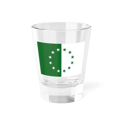 Flag of Manno Kagawa (Japan) Shot Glass 1.5oz
